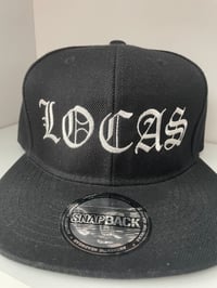 Image 3 of “ LOCAS”SNAPBACK BLACK 