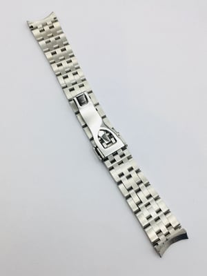 Image of STAINLESS STEEL GENTS WATCH STRAP,TUDOR,21mm,CURVE LUGS,NEW.(TU-1)