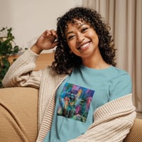 Image 5 of Women's Relaxed T-Shirt with Jellyfish