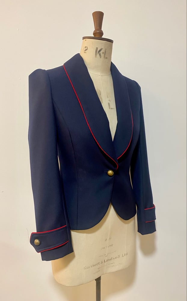 Image of Show jacket with contrast piping