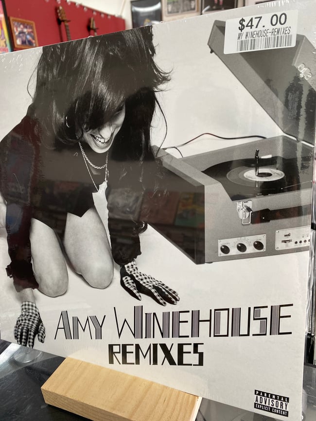Amy Winehouse  Remixes (Vinilos de color) – Discos Alta Fidelidad