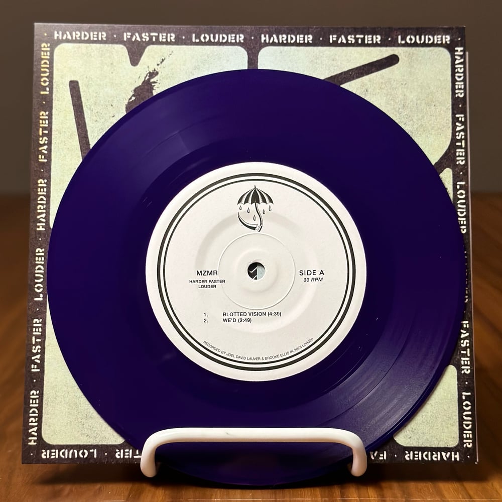 MZMR - Harder, Faster, Louder 7”