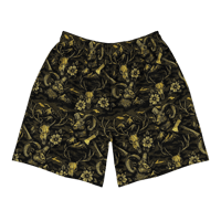 Image 1 of Bumblebee Camo Unisex Athletic Shorts