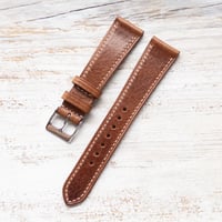 Image 1 of 20mm Classic Watch Strap  - Missouri Mokka