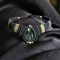 Image 1 of Seraphinite Egyptian Goddess Choker