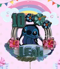 STITCH CAKE TOPPER
