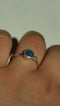 Image of Opal & aquamarin Ring