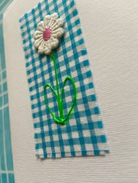 Image 2 of Daisy and Blue Gingham 