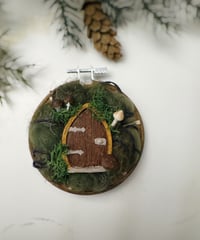 Image 1 of Fairy Door Ornament - Mossy Hollow