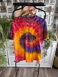 Image 1 of Tie dye Queen tee