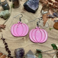 Image 1 of Pink & Silver Pumpkins