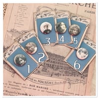 Image 2 of single vintage style pin badge