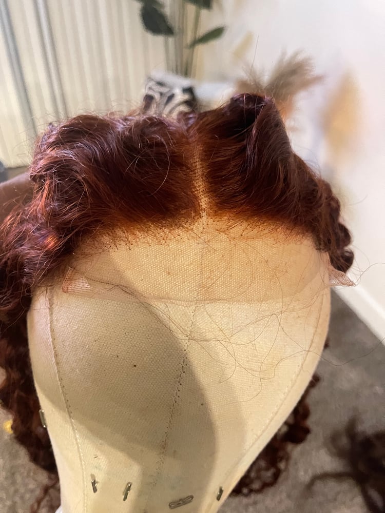 Image of Reddish Brown 6x6 Lace Wig 