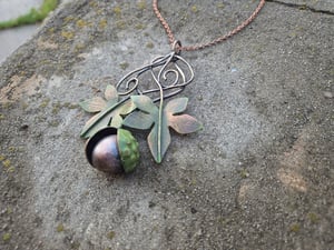 Chestnut pendant 
