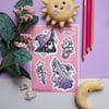 Witchy Vibes - vinyl sticker set