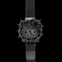 Image 1 of SPIKY HELLO KITTY WATCH 2 (50% SALE: $110->$55)