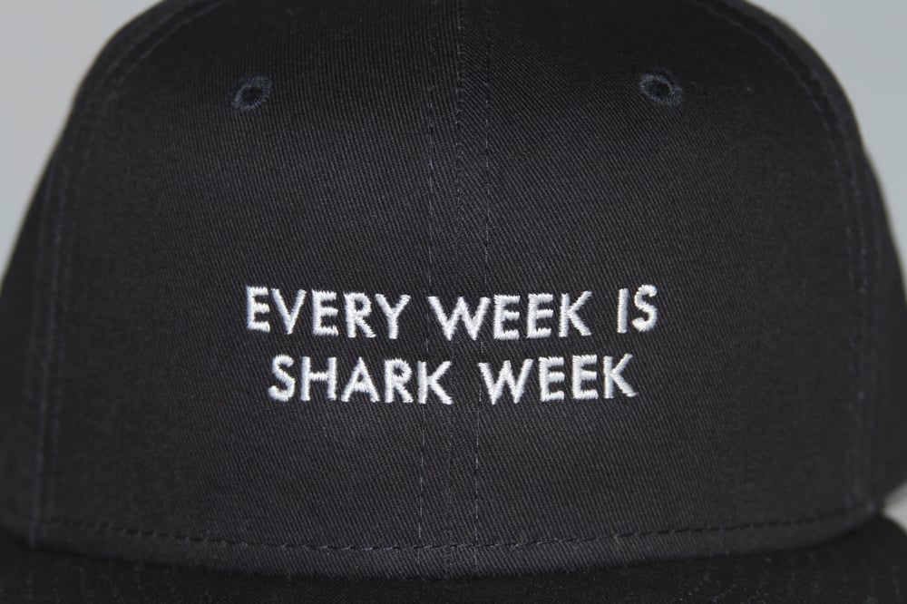 Shark Week Snapback - Navy