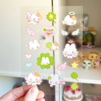 Image 3 of clear sticker sheets 