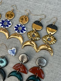 Image 4 of GOLDEN EYES EARRINGS