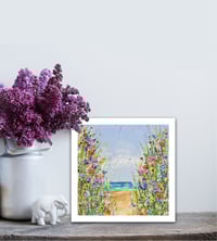 Image 2 of This Way to the Beach Print