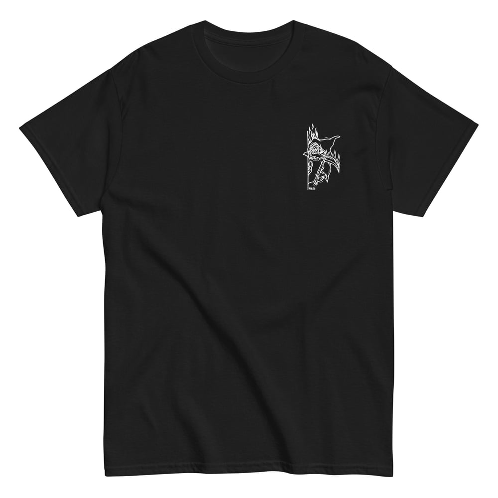 FRONT REAPER x BACK DONUT LOGO TEE