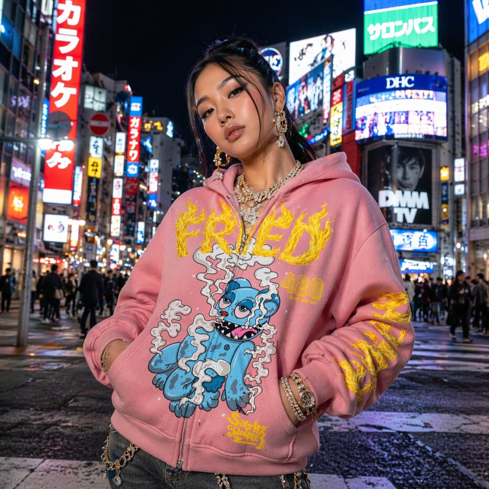 Image of Sixthwonder Fried Zip up Hoodie