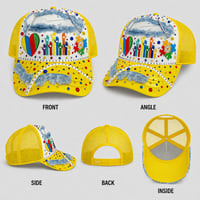 Image 1 of Autism Hat Yellow