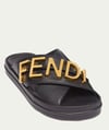 Logo Fendi Sandals 