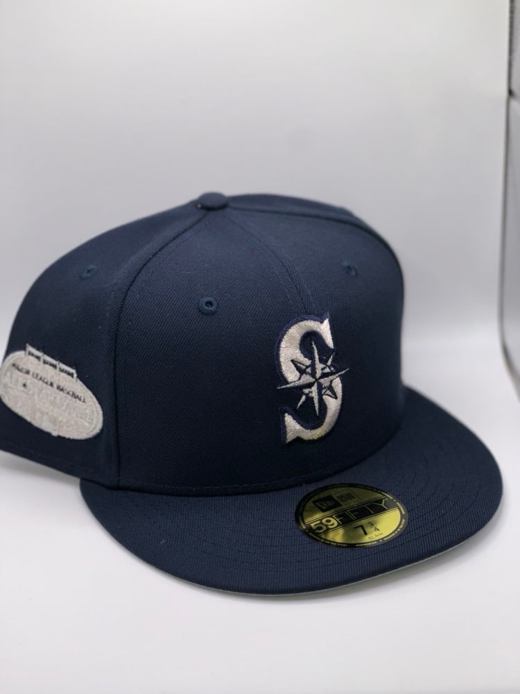 Seattle Mariners "Navy Silver" 7 3/4