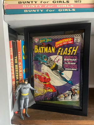 Image of Framed Vintage Comics-Batman