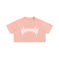 Image 2 of Sinister Womens Crop Tee 