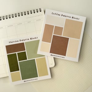 Image of Palette Block Sticker Sheets