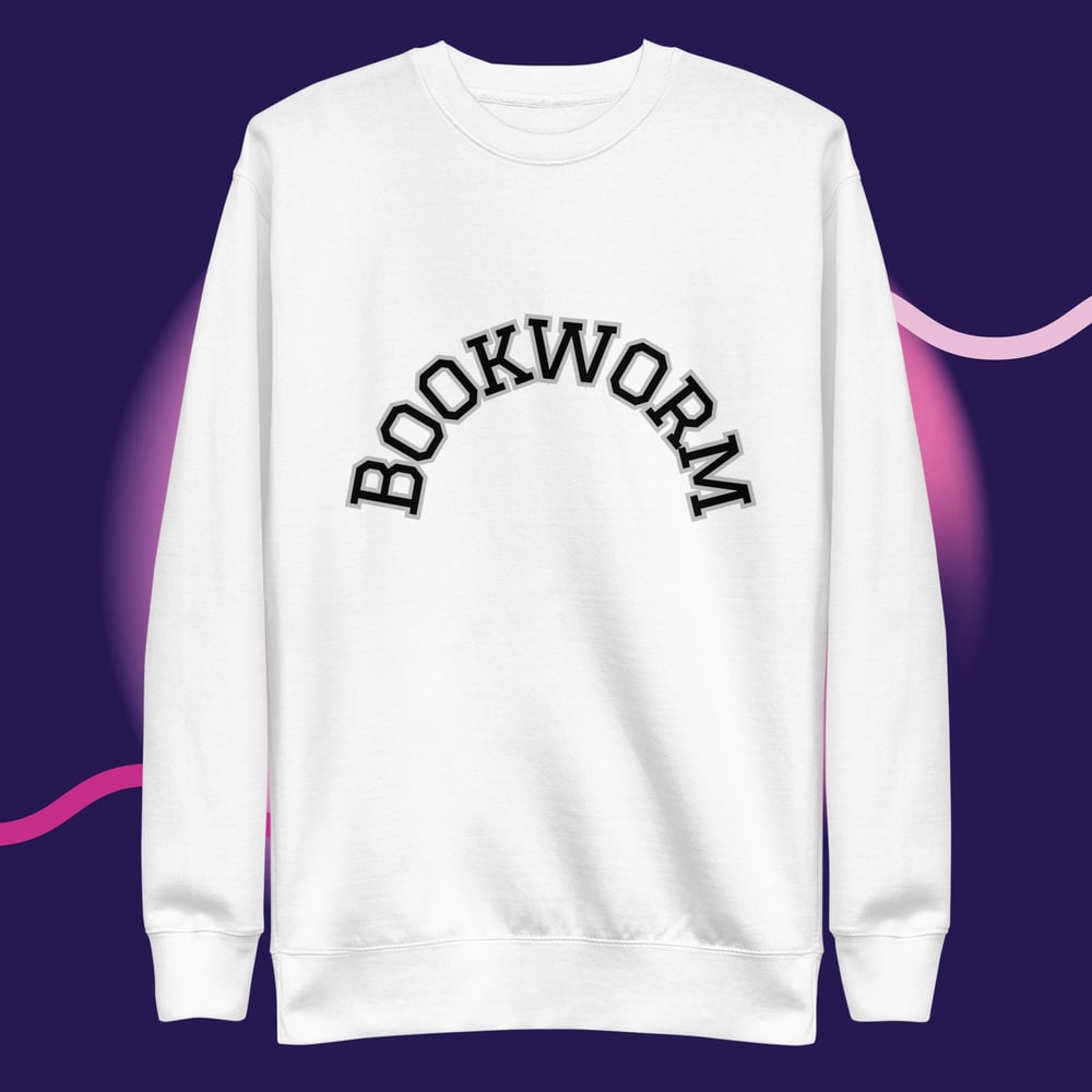 Image of Bookworm Unisex Premium Sweatshirt