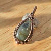 Beaded Labradorite Pendant