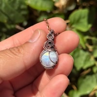 Image 3 of Mini Moonstone Moon 🌙🤍