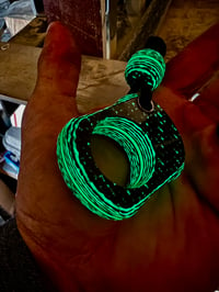 Image 4 of Carbon waves green turbo glow