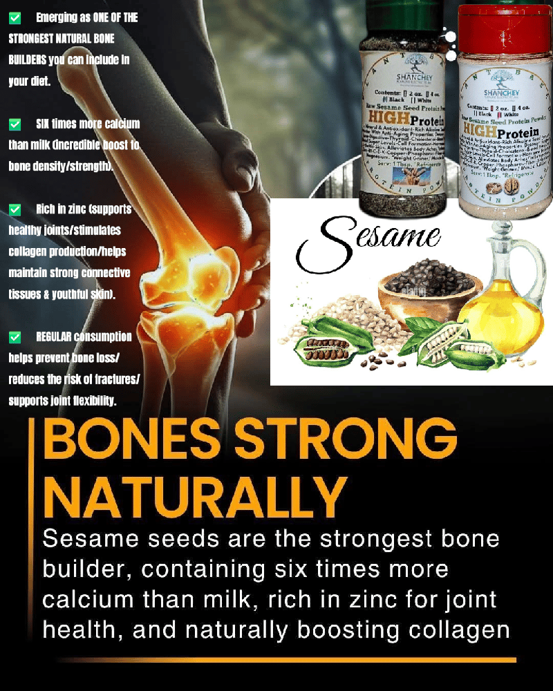 HIGH PROTEIN Raw-UNheated-Fine Pressed-Black/White Sesame Seeds & Protein Powder-Muscle-Gains