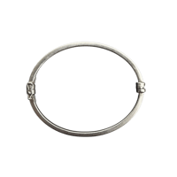 Image 1 of Roberto Magi .925 Silver Cuff Bracelet