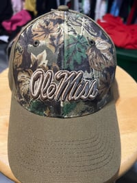 Image 1 of Old Miss Camouflage SnapBack Hat