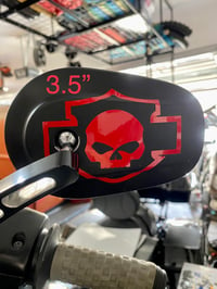 Image 1 of Reflective Skull decals 