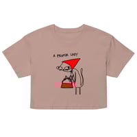 Image 5 of Women’s crop top ANGRY WOMEN 