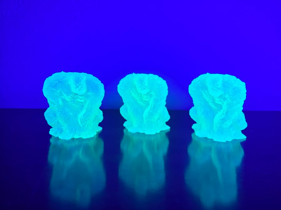 Image of UV Swampy Swamp Green Glass