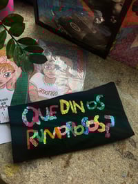 Image 1 of Camiseta bordada a man. RUMOROSOS. Corte oversize.