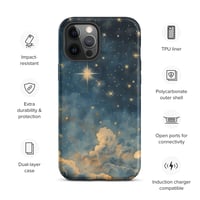 Image 17 of Celestial Night Sky Stars and Clouds Painting Tough Case for iPhone®