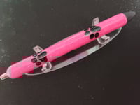 Image 2 of Pink Paw Print Gel Pen