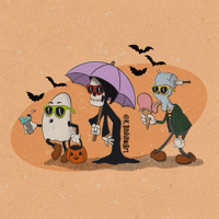 Summerween 8x8 Print