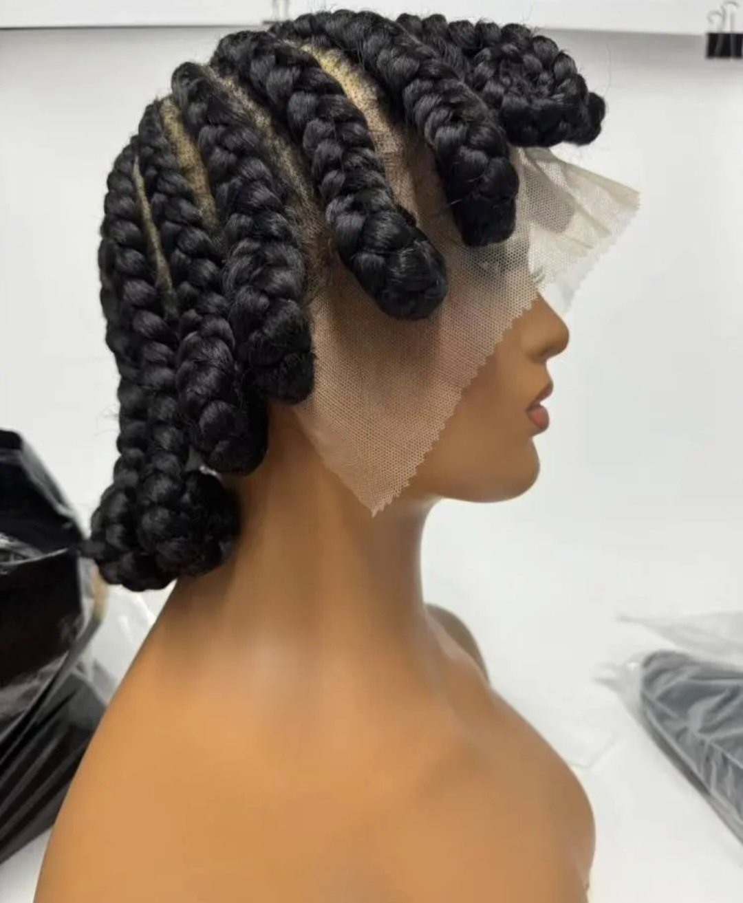 Image of Full lace wig african style