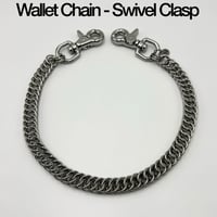 Image 4 of Half Persian 4 in 1 Necklace/Wallet Chain