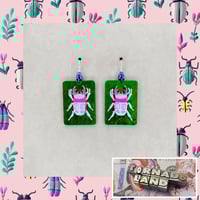 Stag Beetle Earrings