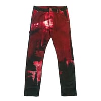 Image 1 of “Bleeding” Denim Pants 